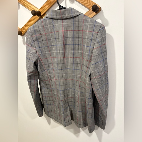 Lewit plaid wool blend blazer - Picture 6 of 8